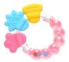 INS DIY baby Soothers & Teethers Circle With Bell ringing tooth rubber Health Care Teething Training Infant