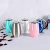 NEW8oz 14oz Stainless Steel Sippy Pacifier Cup Vacuum Insulated Cups Wine Glass Coffee Beer Mugs Kids Milk Cups EWB8019