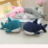 10 stücke 15 cm wenig shark baby tasche dekoration plüsch mini anhänger keychain puppe ring weiche spielzeug