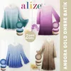 1PC Alize Angora Gold Ombre Batik 케이크 원사 150g - 825m 밍크 메리노 모헤어 알파카 양모 뜨개질 크로 셰 뜨개질 Crochet 독특한 색상 전환 Y211129