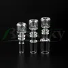 BERACKY DOMELESS RÖKNING Kvarts Nagel 10mm 14mm 18mm Male Female Banger Nails For Wax Tobacco Paste Oil Rigs Glass Water Bongs