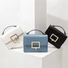 HBP Classic Senhoras Messenger Bags Couro Real Fashionable Pequeno Flap Square Handbags Bolsa Lazer Trend único ombro Crossbody Bag 19007-2