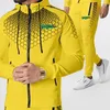 Tasarımcı Eşofman Erkekler 2 Parça Set Sonbahar Kış Spor Kazak Hoodies Rahat Erkek Giyim Moda Basketbol Marka Boyutu S-3XL