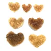Hoge kwaliteit natuurlijke citrien gele kwarts kristal cluster hartvormige edelsteen meditatie reiki genezing stenen decoratie decoratieve objec