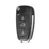 3 pulsante pieghevole Flip Remote Key Shell Case FOB per Audi A6L Q7 A2 A3 A4 A6 A6L A8 TT 2008 2009 2010 2010 FOB CASE675635