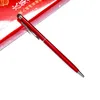 Ballpoint Pens 50pcs Metal Pen Touch Screen Goss El Advertising