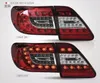 Bil full LED-svansljus Montering för TOYOTA COROLLA 2011-2013 Löpningsljus Broms och sväng Signallampor
