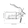 Bottiglie di stoccaggio Barattoli Durevoli per bambini all'aperto Secchio portatile per urina di emergenza Forniture per ricevitori a prova di perdite