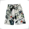 2021 Shorts de baseball Summer Style chaud coton et lin imprimé grand pantalon Beach pour hommes boule de sport en vrac BBB888