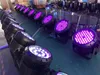 6 pièces fête de mariage fête d'anniversaire lavage étanche par LED 54x3w UV ip65 LED par lumière extérieure