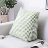 Cushion/Decorative Pillow 27 Backrest Cushion Wedge Back Lumbar Pad Bed Office Chair Rest Support With Side Pocket