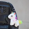 Breloki Rainbow Doll Pluszowa Zabawka Mały Wisiorek Mini Lalka SchoolBag Keychain Palce Kukiełki Kreskówka Klucz Łańcuch Zabawki Kid G31907