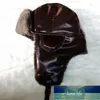 منفذها قبعة مع الأذن رفرف رجل الشتاء فو الجلود الفراء الروسية earflap الصياد قبعة طيار الصوف قبعة الذكور سعر المصنع خبير تصميم جودة أحدث نمط أحدث نمط أحدث نمط