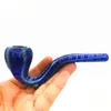 Glass Pipe Bule Color Water Bong Oil Rig Hookah Headyglass Wholesale Bubbler