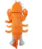 Stage Performance Shrimp Lobster Mascot Costume Halloween Christmas Fancy Party Dress Cartoon Character Suit Carnival Unisex Adults Outfit