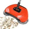 Zamiatająca maszyna typu Magiczna miotła Dustpan Le Gospodarskie Pakiet Czyszczenia Ręcznie Push Sweeper Mop