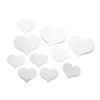 Väggklistermärken 10st Love Heart Acrylic 3D Spegel Klistermärke Väggmålning Avtagbar Bra Viscidity Vatten Windows Kakel Speglar Lap