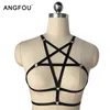 Sexy Women Lingerie Cupless Bra Erotic Strappy Top Elastic Body Strap Underwear Black Rope bra Female's Lingerie Bra 210515