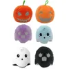 Halloween pumpkin ghost toy Two sides Stuffed Luminous Plush Toys Holiday gifts Party Prom Props surprise whole4752085