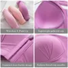 Yoga -outfit sexy oversized push -up bra front sluiting solide kleur brassiere draad gratis bralette naadloze beha's voor vrouwen