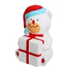 スクイーズクリスマスベア11cmギフト甘い柔らかいスローライジングコレクションの装飾おもちゃ