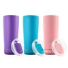 11 couleurs Tumbler Creative 18 oz bouteille d'eau portable extérieure haut-parleur étanche double paroi en acier inoxydable gobelets à vin tasse de musique