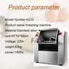 Automatic Knead Machine 220V/1500W Horizontal Electric Kneading Maker Stainless Steel Dough Flour Mixer