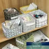 CUBE Cotton Linen Opslag Mand Kleding Vouwen Opbergdoos voor Nursery Underwear Toy Organizer Wasserij Mand met Handvat Fabriek Prijs Expert Design Quality