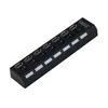 USB Hub 3.0 Multi USB Splitter 3 HAB Используйте адаптер питания 4/7 Порт Многократный расширитель 2.0 USB3 HUB с переключателем для ПК