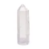 Naturalny kryształ Duży jasny wieżowy kwarcowy punkt kwarcowy Clear Crystal Obelisk Wand Healing 2087 V2