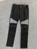 Męskie Designer Dżinsy Multiple Style Mężczyźni Denim Diament Dekoracji Haft Wąż Vintage Spodnie Moda Szczupła Nogi Otwory Motocyklowe Rowerzysta Jean Size 29-38