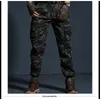 Men's Cotton Casual Military Army Camo Combat Work Cargo Pants Fashion Multi Pocket Outdoor Hiking Trekking Casual Trousers 38 210522