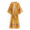 kimono maxi kleider