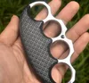 Clamp Anti-Slip Metal Knuckle Duster Säkerhetsförsvar Fyra Finger Knuckle Självförsvarsutrustning Armband