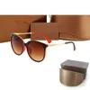 Designer di alta qualità Occhiali da sole Womans 1719 Luxury Mens Sun Glasses UV Protection Men Gradient Gradient Kinging Fashion Women Spec 185E