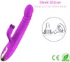 Rabbit G Spot Rotating Vibrator 3 Motor Dual Vibrating Sex toys Clitoris Stimulation Anal Machine for Adult Woman