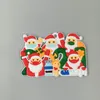 Christmas Quarantaine Ornamenten Santa Claus Decoraties schrijven Families Namen Cartoon Heads Boom Hangers