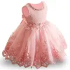 Robe de mariée pour bébé fille pour nouveau-né robes de fête de baptême pour filles 1ère année robe de princesse d'anniversaire vêtements pour bébés vestidos G1129