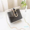 Abendtaschen Mode Schulter Transparent Material Frauen Tasche Cross Body Casual Single Composite