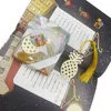 Ananas bokmärke med tofs party shower bröllop favoriserar födelsedaggåvor gradulering händelse minnessake leveranser för dig