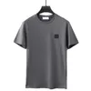 Summer lovers leisure time Polo shirt cotton Mens T-Shirts Loose and simple printed letter crew neck short sleeves