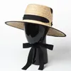 Мода повязка соломенная солнце S женщин летние плоские верхние пляж открытый путешествия солнцезащитный крем UV шляпа целый S1171