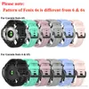 26 22 20MM Bracelet de montre pour Garmin Fenix 5 6 6 pro 6X 5X 5X plus 5S 3 3 HR Montre Quick Release Silicone Easyfit Wrist Band Strap