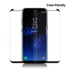 Samsung Galaxyのためのポップアップスクリーンプロテクターのためのケースフレンドリーな強化ガラス3D湾曲したポップアップスクリーンプロテクター注20超10 9 8 S7エッジS8 S9 S10 S20 S21プラスNEW