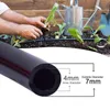 Equipos de riego Manguera de 15 m 4/7 mm Tubería de goteo de jardín Sistemas de sistema de riego de PVC para invernaderos