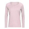 2021 New Sports Tops Gym Women Fitness T Shirt 113 Woman Long Sleeve Yoga Top Mesh Womens body-building Tops Sportwear clothes2918177