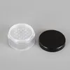 30 g 30 ml tomt lösa pulverfodral plastsmakeup burk rese kit 1oz kosmetiska burkar behållare med sifter lock9579211