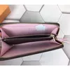 Designer wallet women coin purse luxury ladies designer fashion long zipper dicky0750 high quality leather clutchs Organizer wallets clutch Credit Card holder