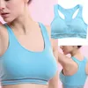 Élégant Gym Fitness Sport Soutien-Gorge Coton Push Up Athlétique Stretch Gilet Sans Jantes Respirant Pleine Coupe Soutiens-gorge Rembourrés Plus La Taille Yoga Outfit