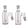 Colector de cenizas de vidrio para Bong 14 mm-14 mm 18 mm-18 mm Adaptador AshCatcher para Bongs embriagador panal perc colectores de cenizas narguiles